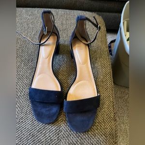 J Jill sandals, navy, 11